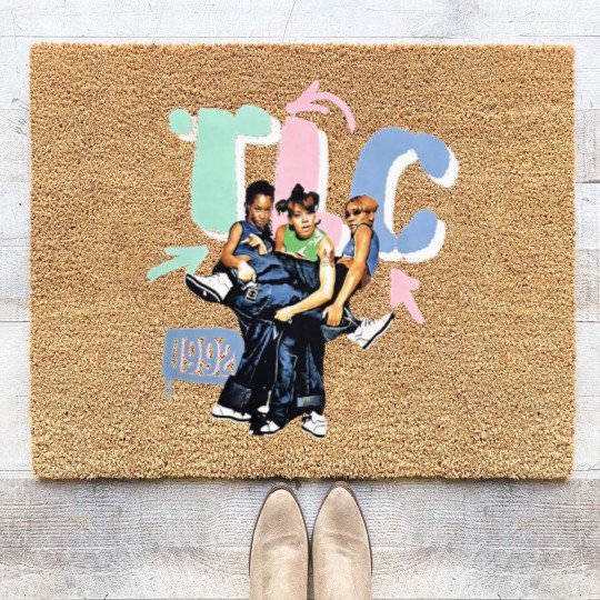 Discover TLC Coir Doormats, XL, 1992 Vintage