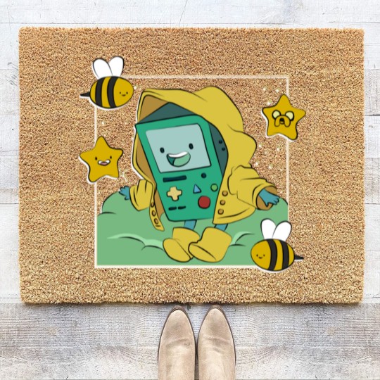 Discover Bimo _Beemo Cartoon - Adventure Time - Coir Doormats