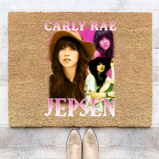 Discover Carly Rae Jepsen Coir Doormats