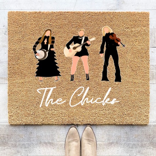 Discover The Chicks World Tour 2023 Coir Doormats, The Chicks Coir Doormats Fan Gifts, The Chicks Band Coir Doormats