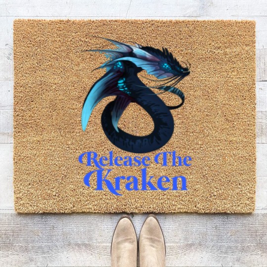 Discover Release the kraken Coir Doormats