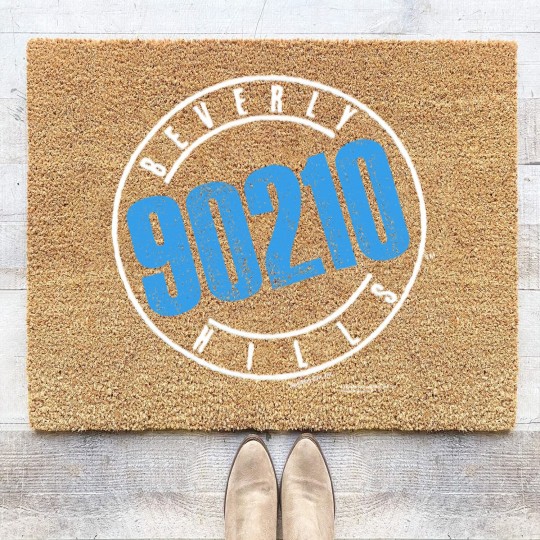 Discover vintage 1991 Beverly Hills 90210 Coir Doormats