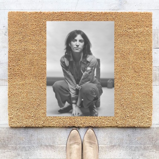 Discover Patti Smith vintage op Coir Doormats vintage Coir Doormats