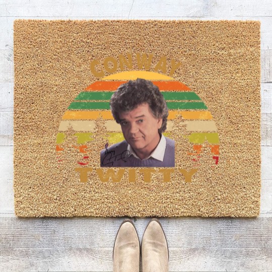 Discover Conway Twitty Classic Coir Doormats
