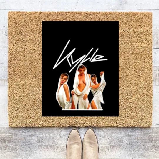 Discover Kylie Minogue Fever Cant Get You Out Of My Head Graphic Coir Doormats
