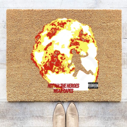 Discover Metro Boomin Not All Heroes Wear Capes Album Cover Coir Doormats