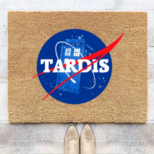 Discover Doctor Who Tardis Coir Doormats