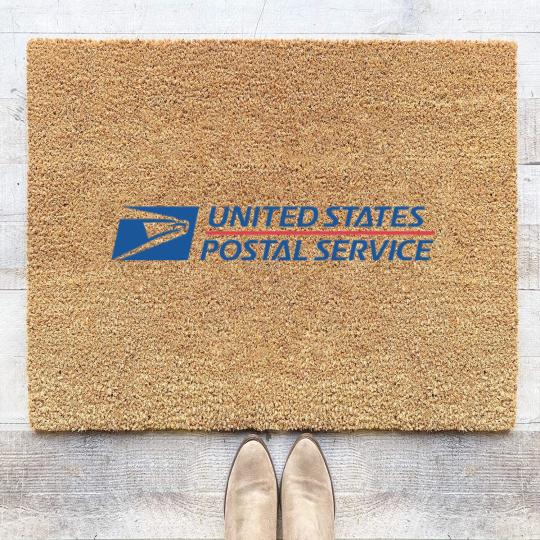 Discover Mail Carrier Unisex Heavy Cotton Coir Doormats