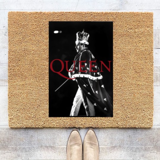 Discover Freddie Mercury Coir Doormats, Queen Band Coir Doormats