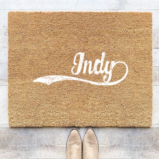 Discover Indy v1 - Indianapolis - Coir Doormats
