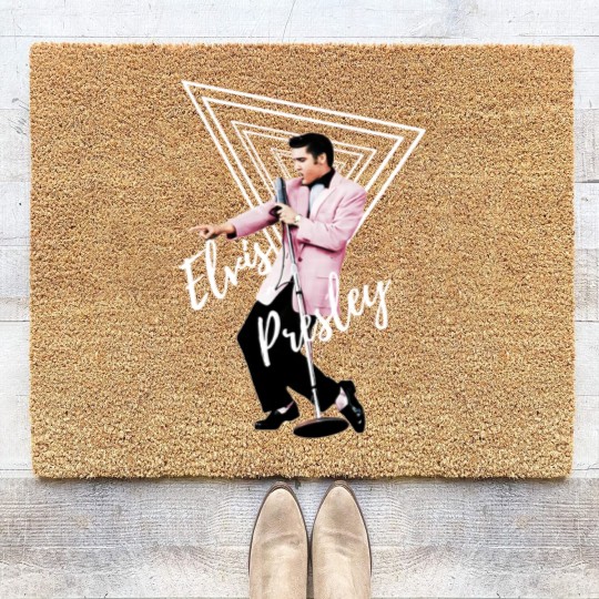 Discover Elvis Coir Doormats, Elvis Presley, King Of Rock N Roll Graphic Coir Doormats, Elvis Dance Coir Doormats