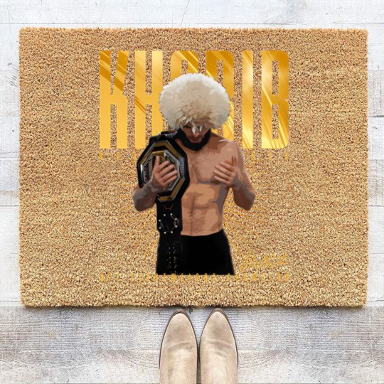 Discover Khabib Nurmagomedov - Khabib Nurmagomedov Mixed Martial Art - Coir Doormats