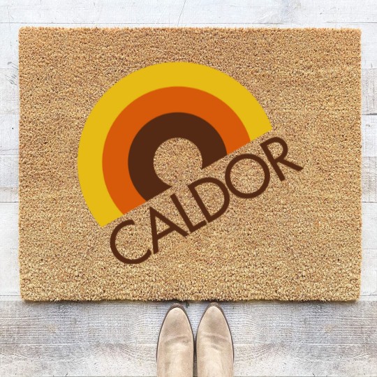 Discover CALDOR Department Store Rainbow Logo - Logo - Coir Doormats
