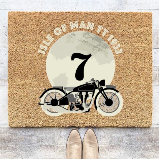 Discover Isle Of Man Tt Racing Coir Doormats