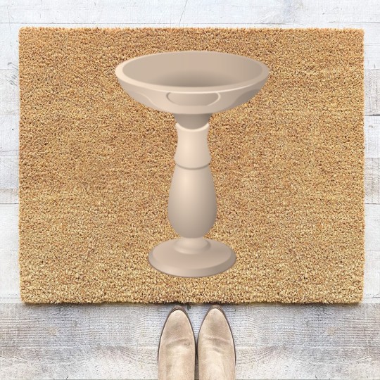 Discover Birdbath Coir Doormats
