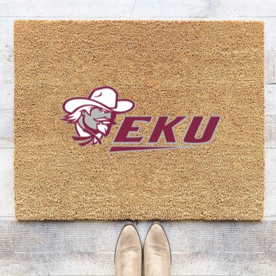 Discover Eastern Kentucky Colonels Coir Doormats