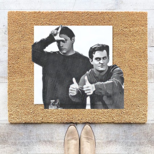 Discover Chandler Bing-Joey Tribbiani Coir Doormats Bing Tribbiani Coir Doormats