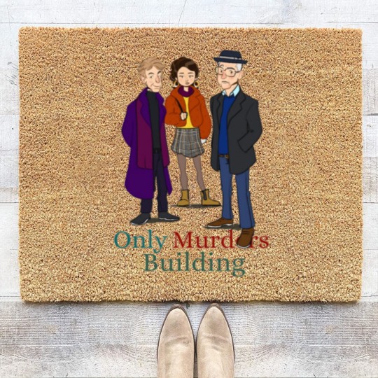 Discover Only Murders In The Building  Coir Doormats