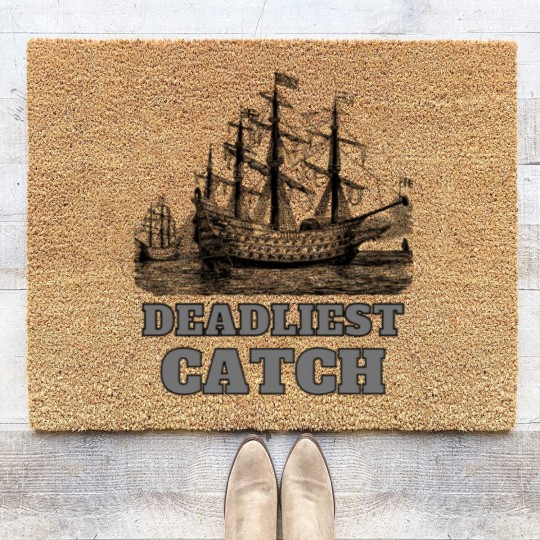 Discover time bandit fvliest catch Coir Doormats