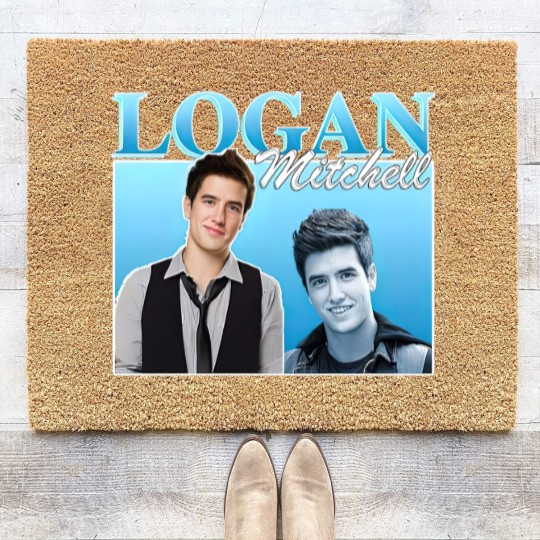 Discover Logan Mitchell, Logan Btr Coir Doormats, Big Time Rush Concert Coir Doormats