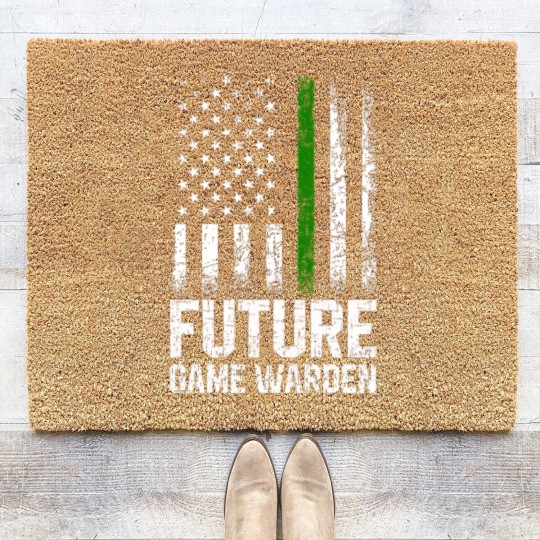 Discover Future Game Warden, game warden Coir Doormats