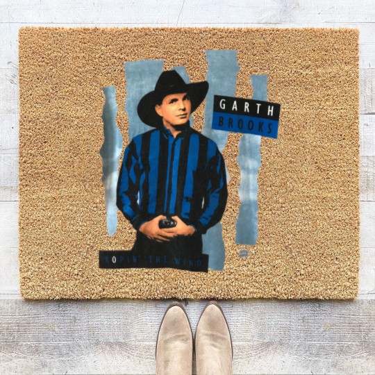 Discover Vintage 90s 1991 Garth Brooks Concert World Tour Coir Doormats