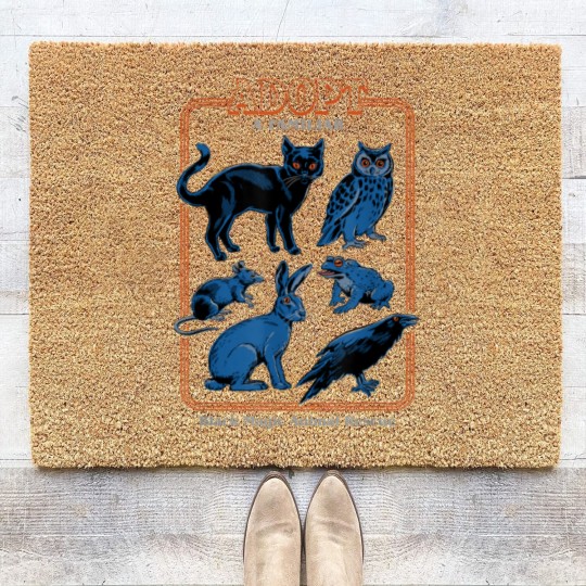 Discover Steven Rhodes Adopt a Familiar Coir Doormats
