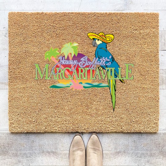 Discover Jimmy Buffett Coir Doormats