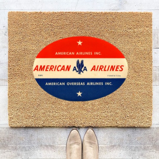 Discover American airlines Coir Doormats