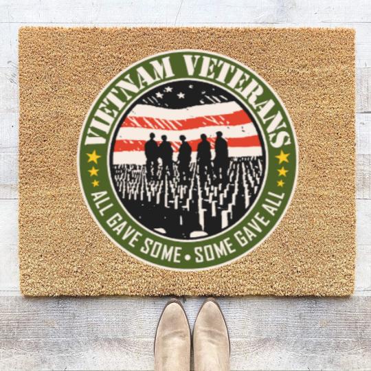 Discover Vietnam Veterans - Vietnam Veterans Gift - Coir Doormats
