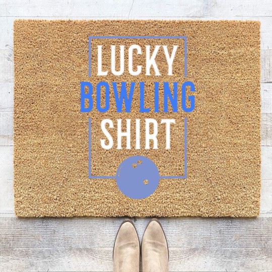 Discover Lucky Bowling Coir Doormats for all Bowlers Coir Doormats