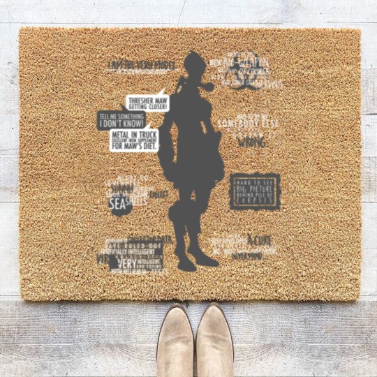 Discover Mass Effect Mordin Solus Coir Doormats