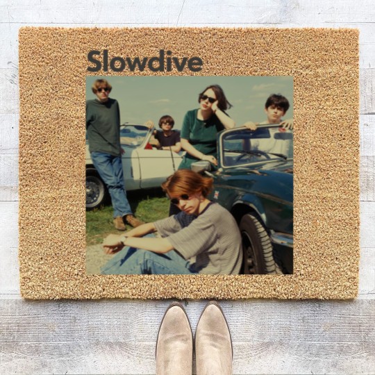 Discover 90s Slowdive Band Coir Doormats, Slowdive Coir Doormats