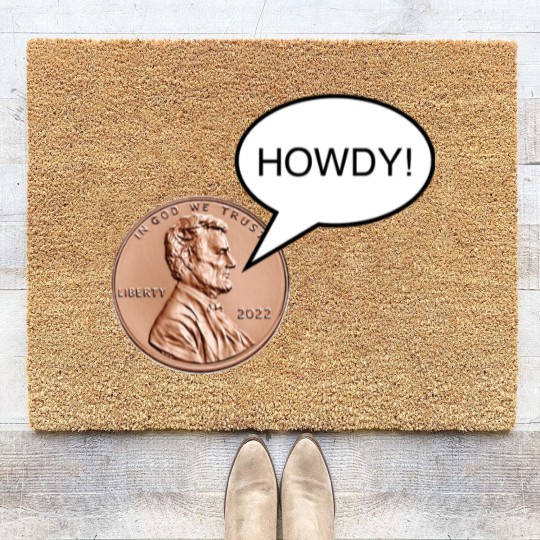 Discover RYAN TRAHAN, Penny Howdy Coir Doormats