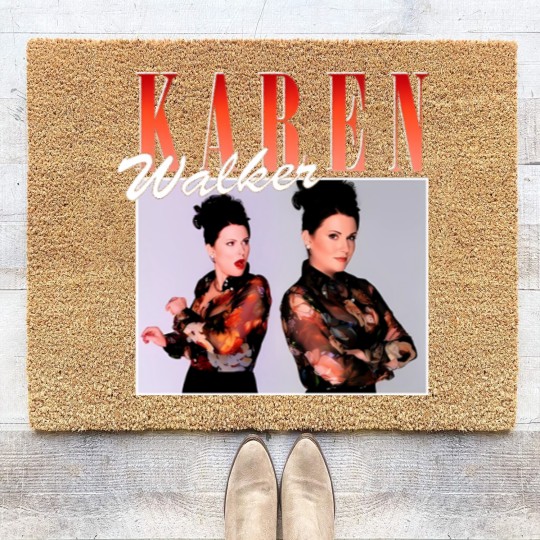Discover Karen Walker Short Sleeve Famous Coir Doormats Men and Women Coir Doormats