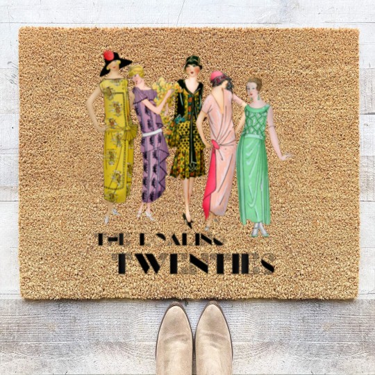 Discover The Roaring 20S Art Deco Fashion Coir Doormats