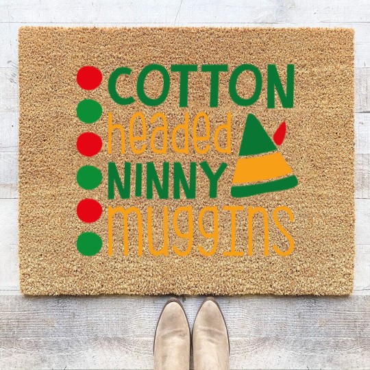 Discover Cotton headed ninny muggins Coir Doormats
