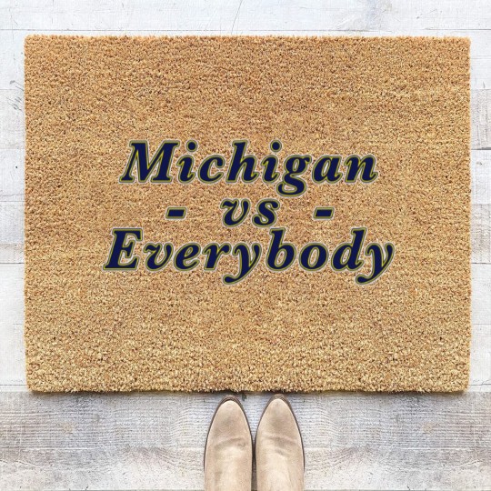 Discover Michigan vs Everybody Coir Doormats