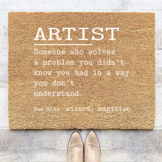 Discover ARTIST Coir Doormats