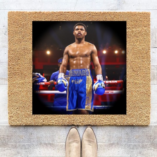 Discover Here comes your Shakur Stevenson, dude  Classic Coir Doormats