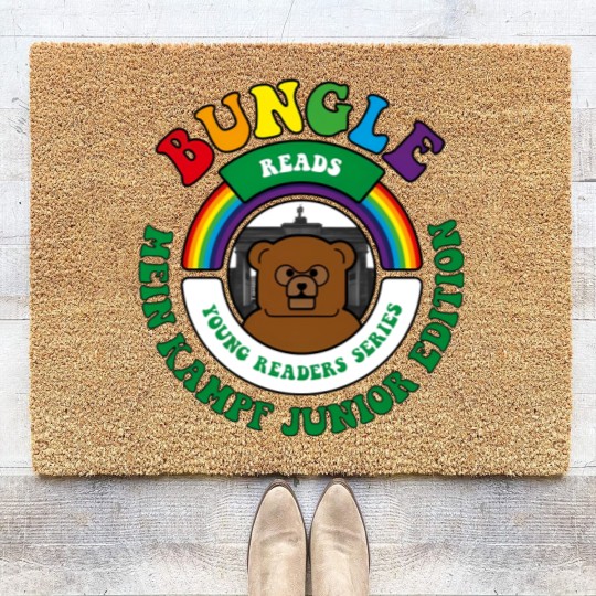 Discover Bungle reads… Mein Kampf Junior Edition - Parody Design - Coir Doormats