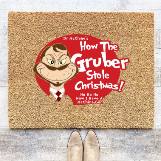 Discover Die hard christmas Coir Doormats