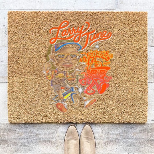 Discover Larry June Unisex Coir Doormats Rapper Larry June, Larry June Fan Coir Doormats, Bay Area, San Francisco