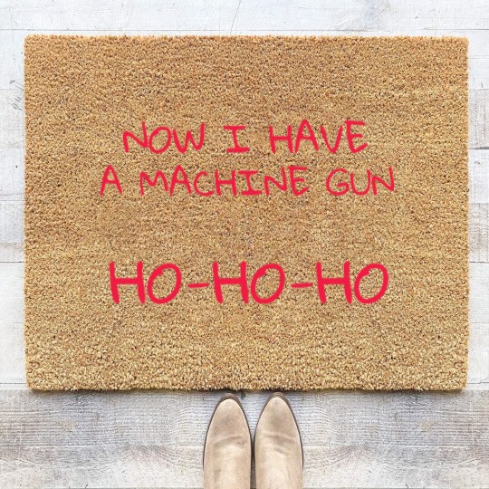 Discover NOW I HAVE A MACHINE GUN - Now I Have A Machine Gun - Coir Doormats