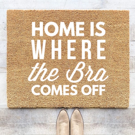 Discover Where the bra comes off Coir Doormats
