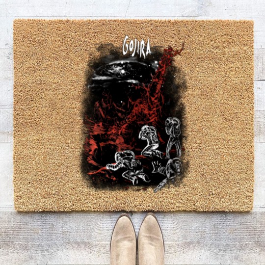 Discover Gojira Coir Doormats Vintage Metal Music Coir Doormats Coir Doormats Clothing Coir Doormats Metal Tees