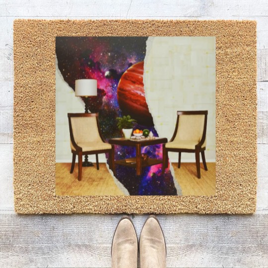 Discover Rainbow Kitten Surprise Coir Doormats