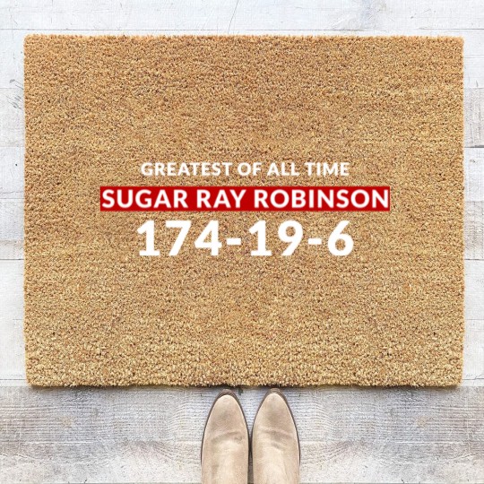 Discover Sugar Ray Robinson - Greatest of All Time - Sugar Ray Robinson - Coir Doormats