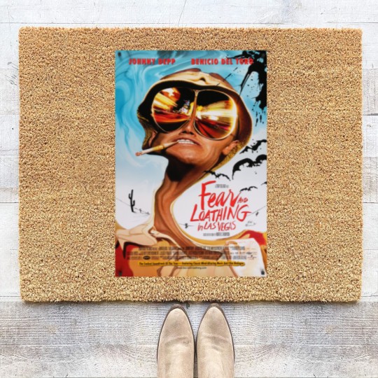 Discover Fear and Loathing in Las Vegas (1998) Movie Coir Doormats