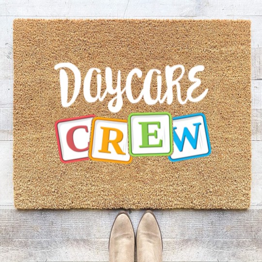 Discover Daycare Crew Childcare Team Squad Provider After Coir Doormats